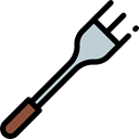Fork, food, Restaurant, Cutlery, Tools And Utensils Black icon
