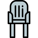 Seat, Chair, furniture, Comfort, Comfortable, Furniture And Household Black icon