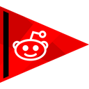 media, online, Reddit, Social Red icon