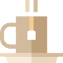 Coffee, food, mug, hot drink, Tea Cup, Food And Restaurant Tan icon
