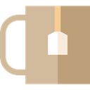 Coffee, food, mug, hot drink, Tea Cup, Food And Restaurant Tan icon