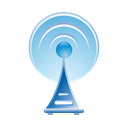 signal, Wifi, wireless, antenna, tower Black icon