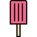 food, Dessert, sweet, summer, Ice Pop, Food And Restaurant Black icon