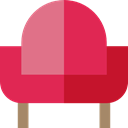 Seat, Chair, furniture, Armchair, Comfortable, Furniture And Household Crimson icon