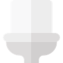 Wc, Furniture And Household, bathroom, toilet, restroom WhiteSmoke icon