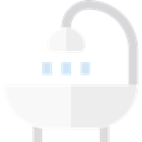 bathroom, toilet, Shower, restroom, Wc, Furniture And Household WhiteSmoke icon