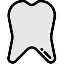 Dentist, medical, Teeth, tooth, dental, Caries, Premolar, Healthcare And Medical Gainsboro icon