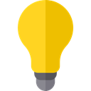 illumination, technology, invention, Furniture And Household, Light bulb, Idea, electricity, bulb Gold icon