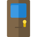 Access, Door, doorway, Exit Door, Furniture And Household DimGray icon