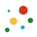 Schedule, Diagram, black background, bubble chart Black icon