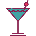 drinking, straw, Alcoholic Drinks, Food And Restaurant, party, Alcohol, food, cocktail, leisure Black icon