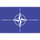 flag, Organization, Nato, flags, Military, Alliance DarkSlateBlue icon