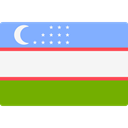 Nation, Uzbekistán, world, flag, flags, Country WhiteSmoke icon