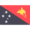 Papua New Guinea, world, flag, flags, Country, Nation DarkSlateGray icon