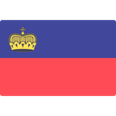 world, flag, Liechtenstein, flags, Country, Nation Tomato icon