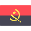Angola, flags, Country, Nation, world, flag Tomato icon