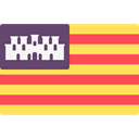 Region, Nation, Balearic Islands, world, flag, flags Khaki icon