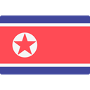 flags, Country, Nation, North Korea, world, flag Tomato icon