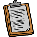 Clipboard, list, education, Tasks, checking, Verification, Tools And Utensils LightGray icon