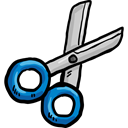 Cut, scissors, miscellaneous, Cutting, Tools And Utensils, Handcraft, Construction And Tools Black icon