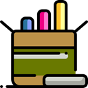 education, writing, Classroom, Chalk, Tools And Utensils Black icon