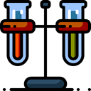 Chemistry, chemical, Test Tube, Test Tubes, science, education Black icon