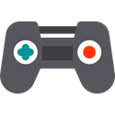 Multimedia, gamer, game controller, technology, electronic, video game, joystick, gaming, gamepad DimGray icon