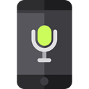 Voice Recognition, smartphone, technology, electronics, Multimedia, mobile phone, cellphone DarkSlateGray icon