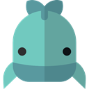 zoo, Animals, whale, wildlife, Sea Life, Animal Kingdom CadetBlue icon