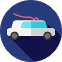 Automobile, Limousine, transportation, transport, vehicle DarkSlateBlue icon