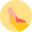 footwear, high heel, stiletto, High Heels, Female, shoe, Women, fashion Khaki icon