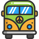 Car, transportation, transport, vehicle, Automobile, minivan DarkSlateGray icon