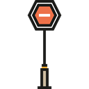 stop, circulation, signs, traffic sign, stopping, Signaling Icon