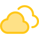 Cloud, weather, Clouds, Cloudy, sky, meteorology Black icon