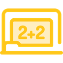 school, Class, Eraser, education, Blackboard Gold icon