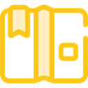 open book, Book, Books, Library, education, reading, study, Literature Gold icon
