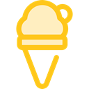 food, Dessert, sweet, summer, Ice cream, Summertime, Food And Restaurant Black icon