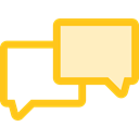 Multimedia, Chat, Communication, speech bubble, Conversation, Communications Black icon