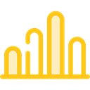 loss, Profits, Business And Finance, Stats, Analytics Gold icon