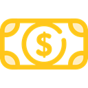 Currency, Business And Finance, Notes, Business, Money, Cash, Dollar Gold icon