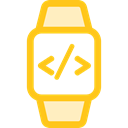 watch, Coding, technology, electronics, wristwatch, smartwatch Icon