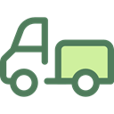 Shipping And Delivery, vehicle, Automobile, Delivery Truck, Cargo Truck, Delivery, transportation, truck, transport DimGray icon