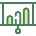 Bar chart, Business And Finance, Stats, statistics, graphic, graph, Business DimGray icon