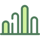 Business And Finance, Analytics, loss, Profits, Stats DimGray icon