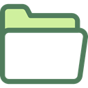 Files And Folders, file storage, Data Storage, Office Material, Folder, interface, storage DimGray icon