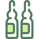 medical, medicine, bottles, Healthcare And Medical, Bottle, Health Care, Medicines, Ampoul DimGray icon
