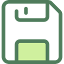 Multimedia, save, Floppy disk, interface, technology, electronics, Diskette, Save File, Flash Disk DimGray icon