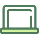 Laptop, Computer, Electric, education, technology, computing DimGray icon