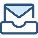 Email, envelope, interface, mails, envelopes, Communications, Multimedia, Message, mail, inbox DarkSlateBlue icon