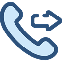 Conversation, Communications, phone call, telephone, interface, technology, Communication DarkSlateBlue icon
